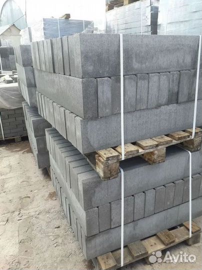 Поребрики Бордюры Брусчатка Плитка