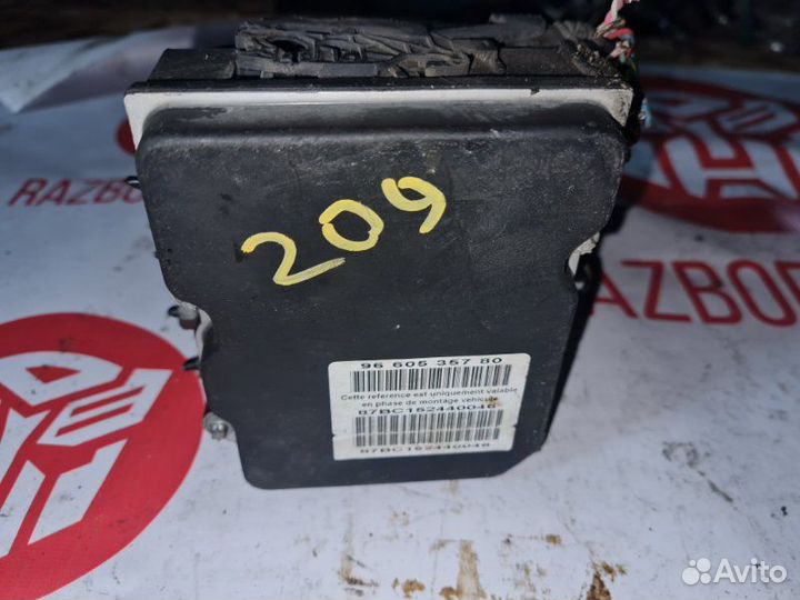 Блок abs Peugeot 307 кабриолет RFJ 2006