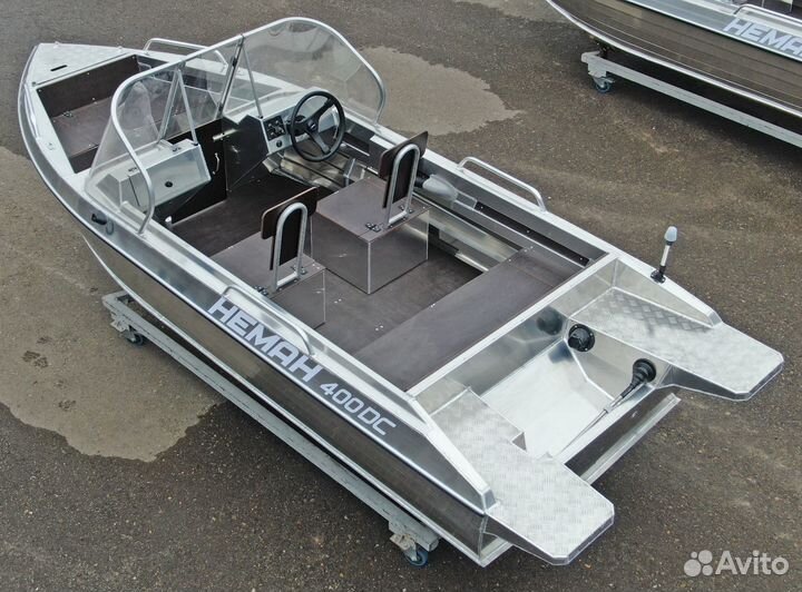 Новая моторная лодка Неман 400 DC нерегистрат