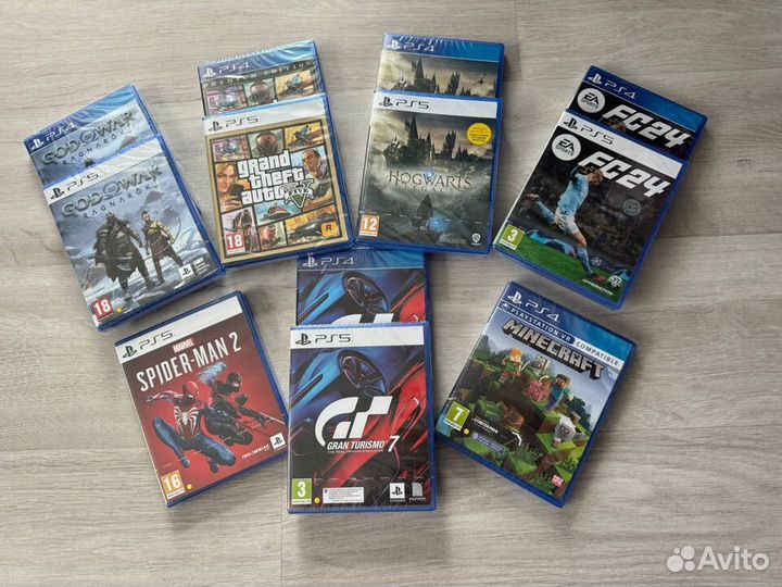 Диски Игры для PlayStation 5 PS5 PlayStation 4 PS4