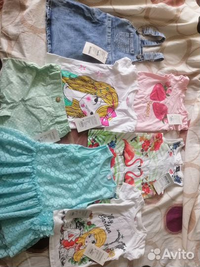 Пакетом 7 новых вещей р 92-98
