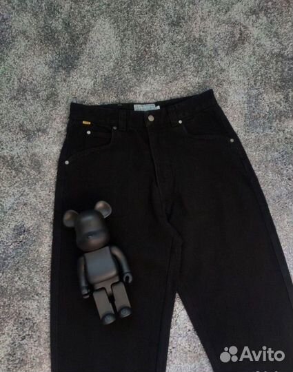 Джинсы dime прямые черные