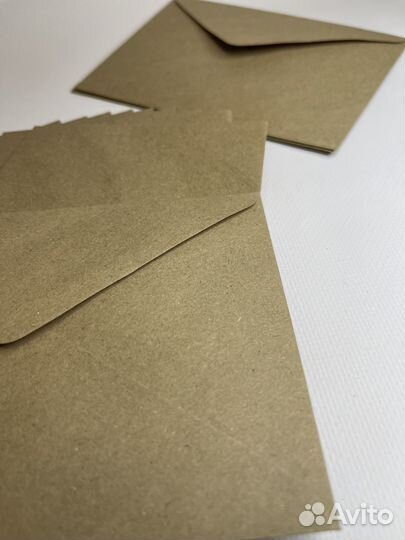 Крафтовые конверты С6 - 1000 шт (бесп. доставка)