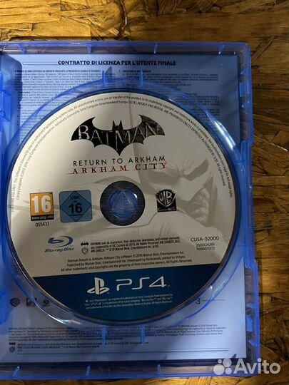 Игра для приставки ps4 Batman Arkham collection