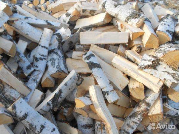 Дрова березовые колотые. УАЗ