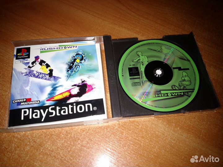 Rushdown для PS1 (PAL) Лицензия