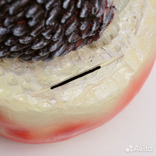 2 шт. Копилка 'Ежик на яблоке' 16х14см