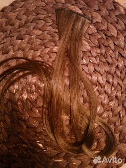 Пряди на заколках