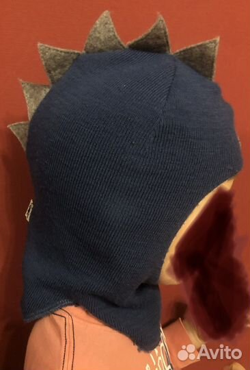 Шапка шлем на 2-4 года 48-50 размер