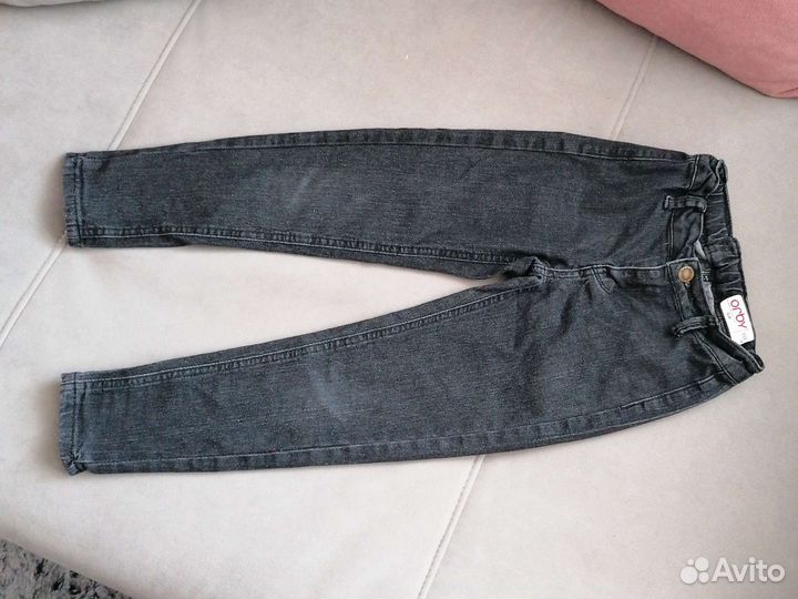 Джинсы для девочки 122-128