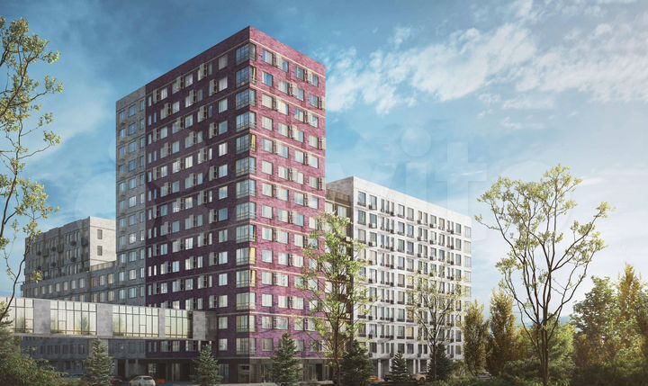 Квартира-студия, 30,6 м², 6/15 эт.