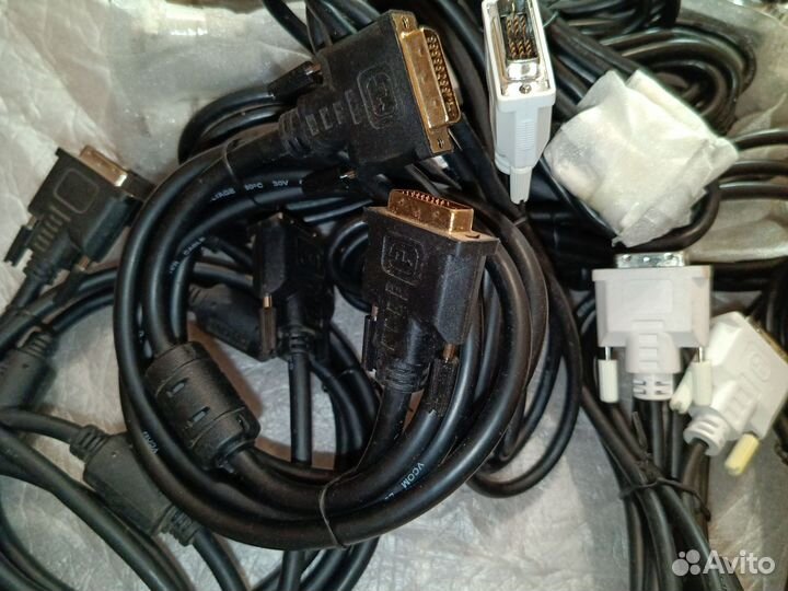 Кабели для монитора DVI (d) - DVI (d) 1.8м. новые
