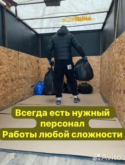Грузчики переезды разнорабочие грузоперевозки