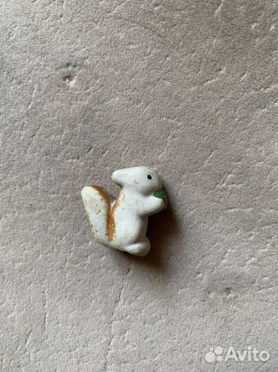 Белка белочка глина СССР винтаж