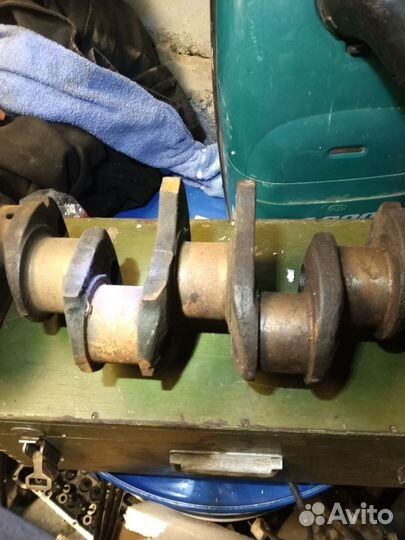 Коленвал Волга газ-24 двигатель 24 д 402