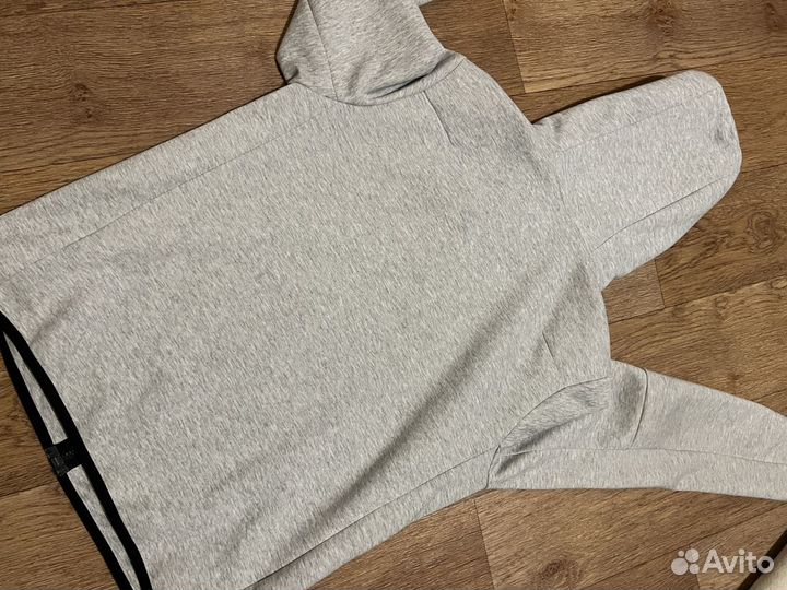 Зип худи Nike Tech Fleece серая