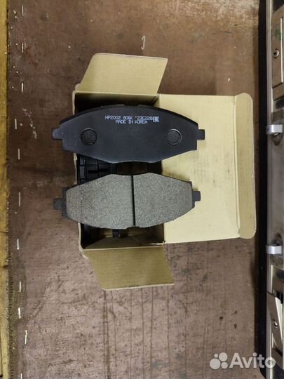 Тормозные колодки передние chevrolet lanos