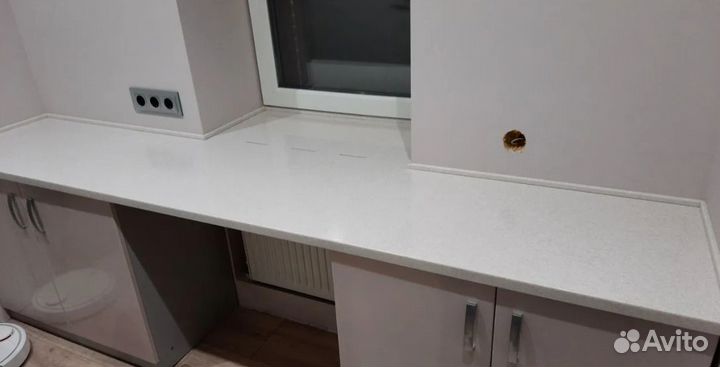 Подоконник из акрила по размерам