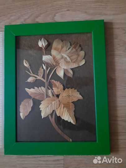 Панно соломка