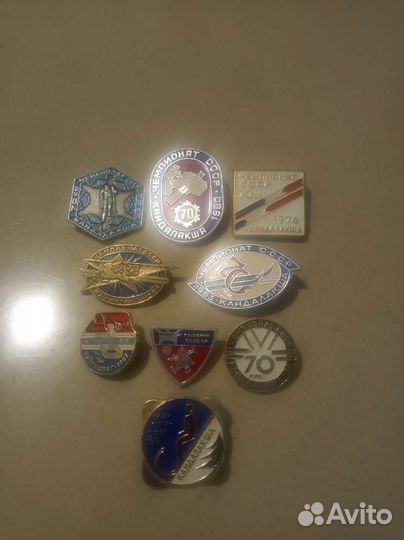 Значки лыжные гонки на 70км.Кандалакша