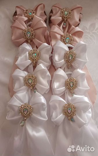 Бантики для девочек ручной работы