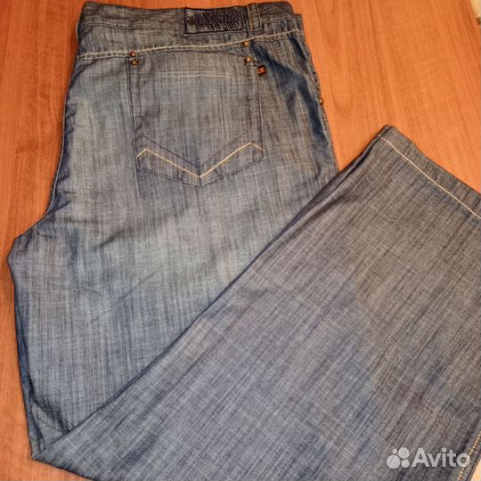 Джинсы широкие мужские большой размер