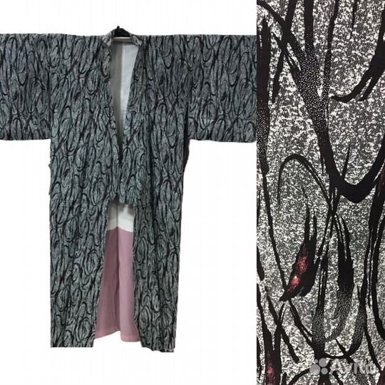 Винтажное японское кимоно дзюбан