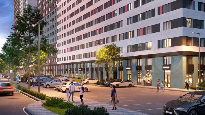 2-к. квартира, 50,5 м², 10/23 эт.