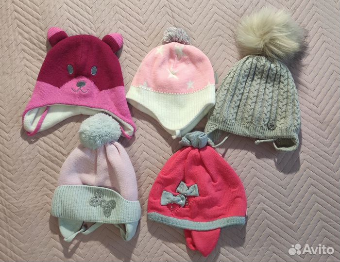 Шапки разные для девочки