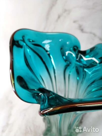 Ваза Богемия Чехословакия