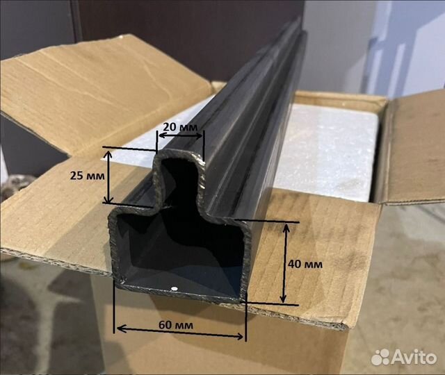 Т-профиль для ворот