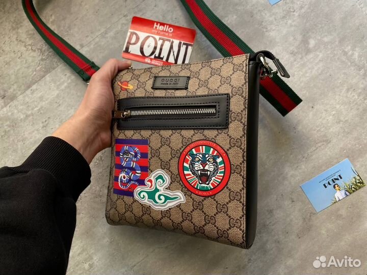 Сумка Gucci GG Supreme мужская