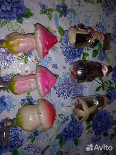 Елочные игрушки СССР