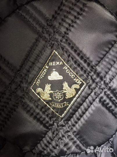 Норковая шапка мужская