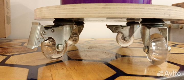 Кашпо горшок для цветов, подставка на колёсах