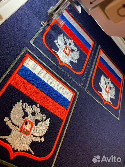 Шевроны нашивки на липучке по вашему дизайну