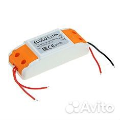 Блок питания для светодиодной ленты Ecola, 12 Вт