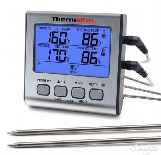 Термометр для гриля, приготовления мяса Новый
