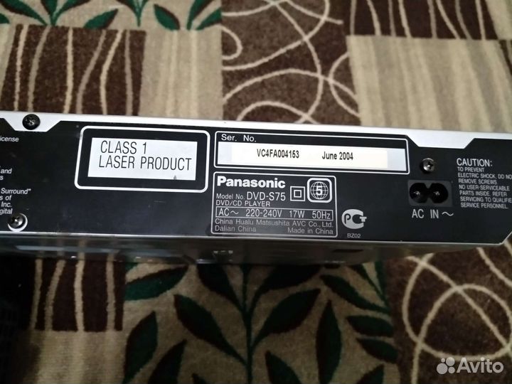 DVD плеер на запчасти