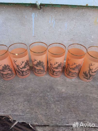 Бокалы Стаканы Рюмки