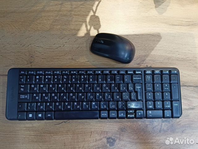 Клавиатура+мышь беспроводная Logitech MK220 черный купить в Братске ...