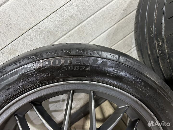 Комплект летних разношироких колес 18 диаметр