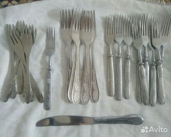 Столовые приборы СССР нержавейка