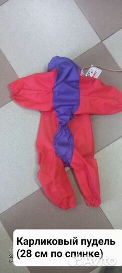 Дождевик для собаки
