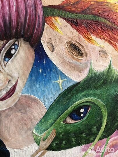 Картина маслом 50х50