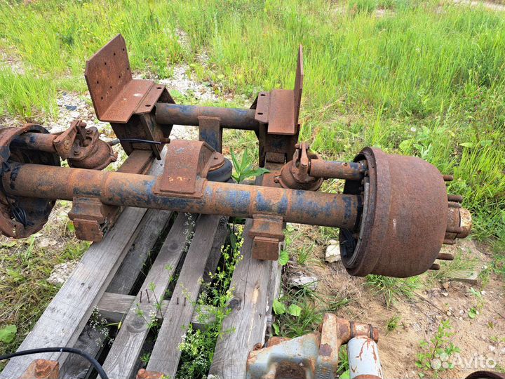 Мост подъемный hendrickson