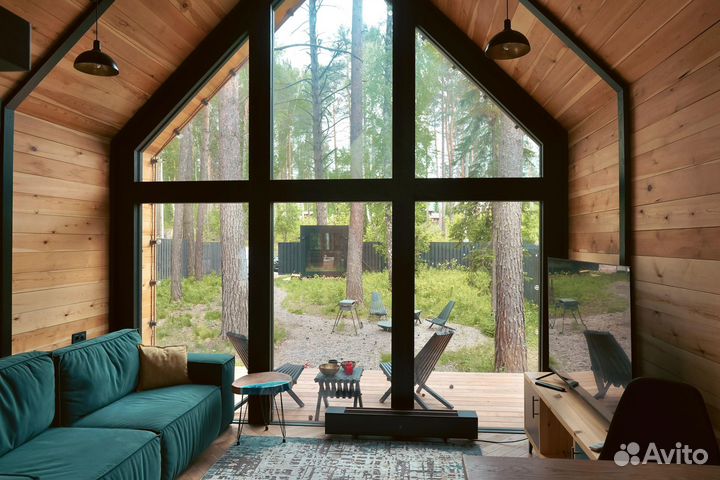 Аренда домика в лесу