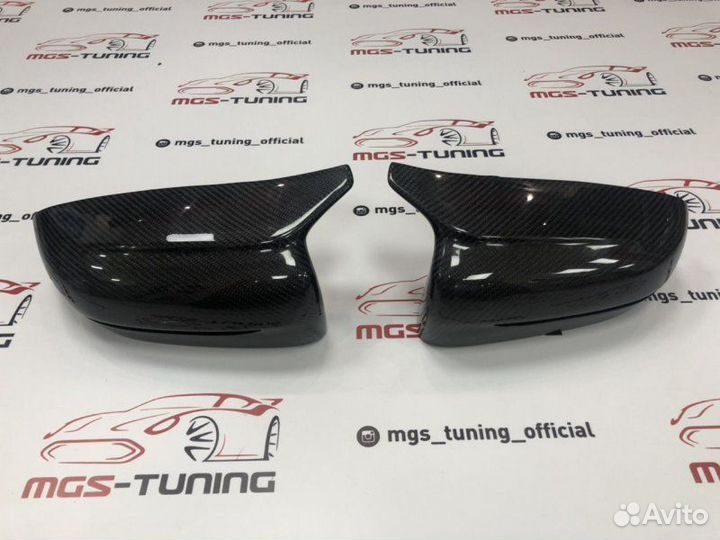 Корпуса зеркал стиль BMW M5 G30 карбон