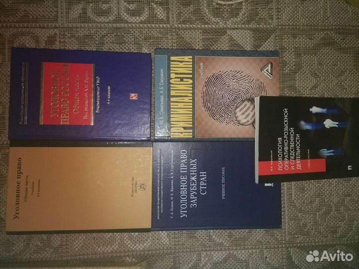 Книги по истории, криминалистике, психологии