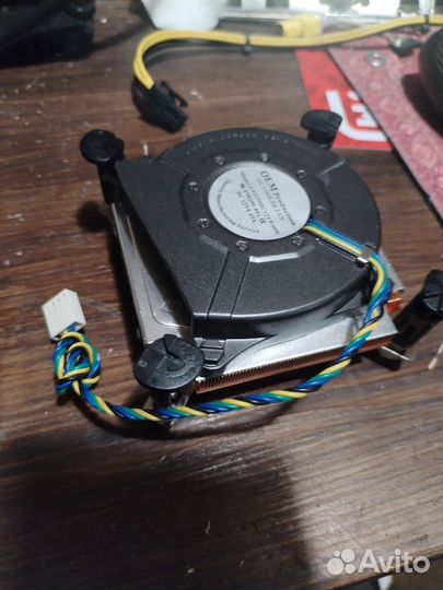 Кулер медь, турбина, для неттопов и компактных сбо